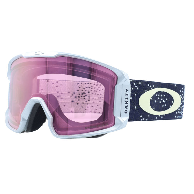訳あり オークリー ゴーグル ラインマイナー プリズム ミラーレンズ アジアンフィット OAKLEY LINE MINER OO7080-14 晴天〜雪用 アウトレット品 ユニセックス メンズ レディース