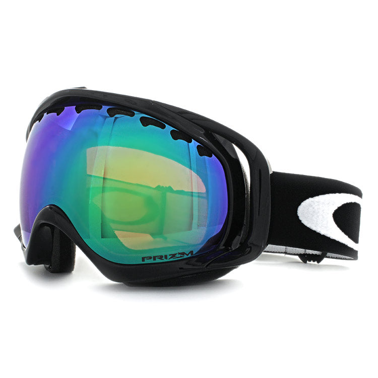 【訳あり】オークリー ゴーグル クローバー OAKLEY CROWBAR OO7005-02 レギュラーフィット プリズム メンズ レディース 男女兼用 スキーゴーグル スノーボード 【Prizm Jade Iridium】 プレゼント