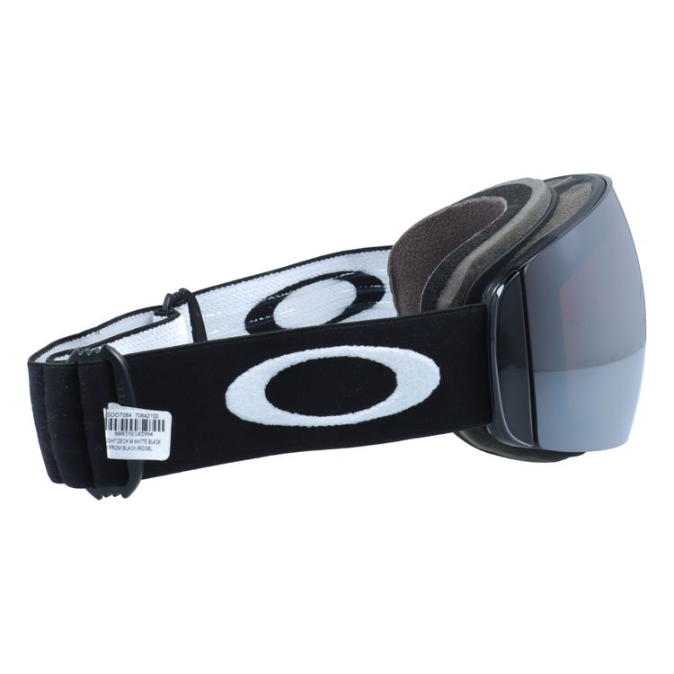 【眼鏡対応】オークリー ゴーグル フライトデッキ XM（M） OAKLEY FLIGHT DECK XM（M） OO7064-21 レギュラーフィット プリズム メンズ レディース 男女兼用 スキー スノボ リムレス 【Prizm Snow Black Iridium】 プレゼント
