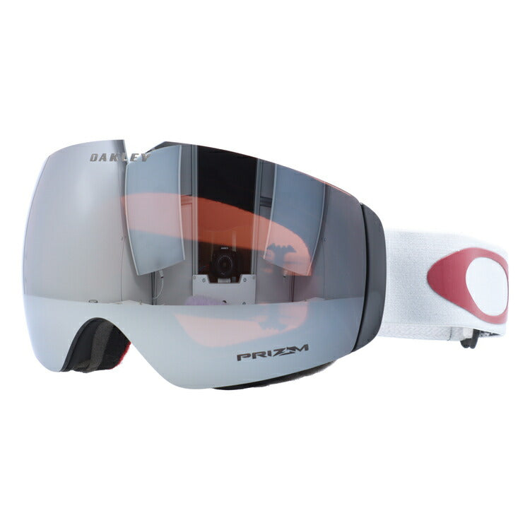 【訳あり】【眼鏡対応】オークリー ゴーグル フライトデッキ XM（M） OAKLEY FLIGHT DECK XM（M） OO7064-62 レギュラーフィット プリズム メンズ レディース 男女兼用 スキー スノボ リムレス 【Prizm Snow Black Iridium】 プレゼント