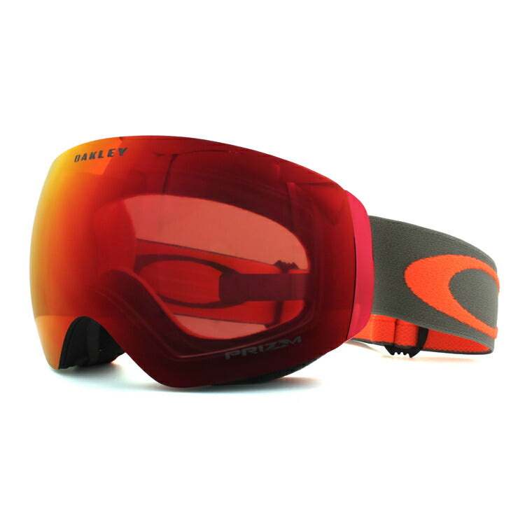 【訳あり】【眼鏡対応】オークリー ゴーグル フライトデッキ XM（M） OAKLEY FLIGHT DECK XM（M） OO7079-25 アジアンフィット プリズム メンズ レディース 男女兼用 スキー スノボ リムレス 【Prizm Snow Torch Iridium】 プレゼント