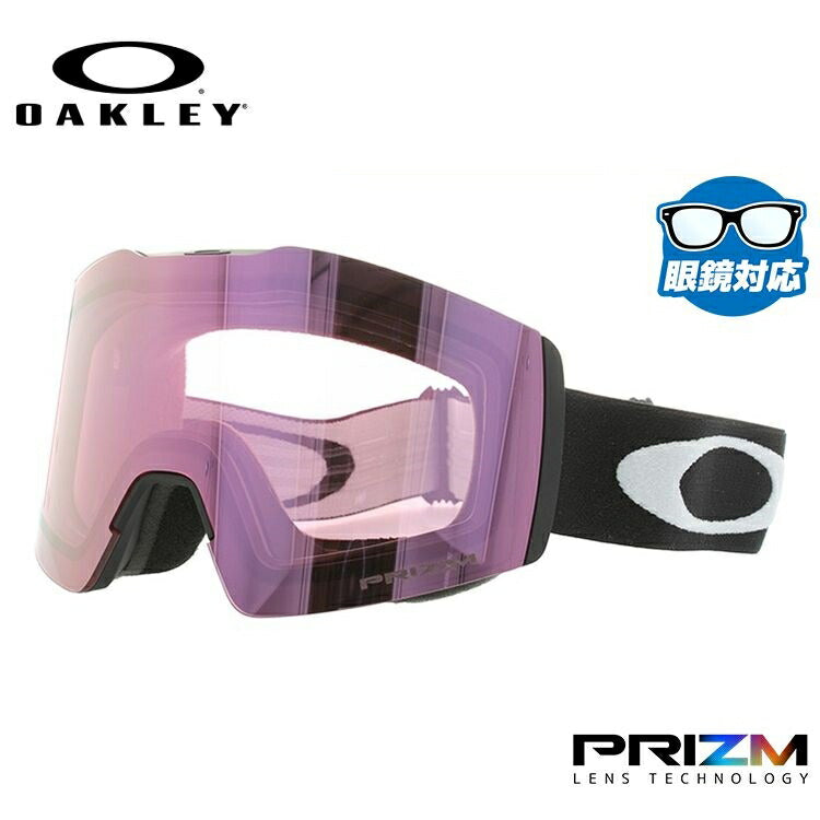 【眼鏡対応】オークリー ゴーグル フォールライン XM（M） OAKLEY プリズム グローバルフィット FALL LINE XM（M） OO7103-13 男女兼用 メンズ レディース スキー スノボ 【Prizm HI Pink Iridium】 プレゼント