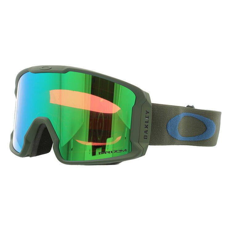 【訳あり】【眼鏡対応】オークリー ゴーグル ラインマイナーXM（M） OAKLEY プリズム レギュラーフィット LINE MINER XM（M） OO7093-22 男女兼用 メンズ レディース スキー スノボ 【Prizm Jade Iridium】 プレゼント