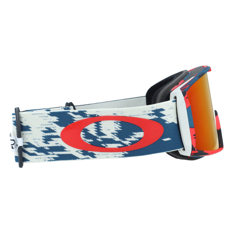 訳あり オークリー ゴーグル ラインマイナー プリズム ミラーレンズ レギュラーフィット OAKLEY LINE MINER OO7070-56 Sammy Carlson（サミーカールソン） 晴天〜雲り用 アウトレット品 ユニセックス メンズ レディース