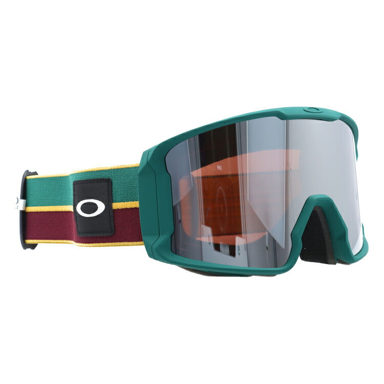 オークリー ゴーグル ラインマイナー XL（L） プリズム スタンダードフィット OAKLEY LINE MINER XL（L） OO7070-A3 50/50 Collections グリーン 平面ダブルレンズ 眼鏡対応 曇り止め スポーツ スノーボード スキー 紫外線 UVカット 雪 冬 ブランド