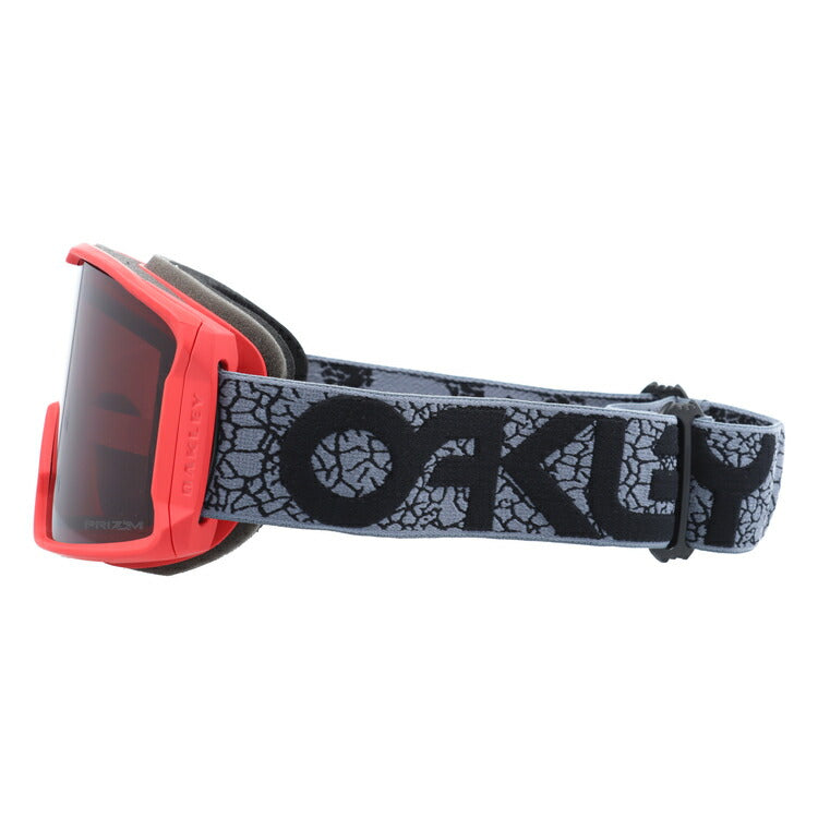 オークリー ゴーグル ラインマイナー XM（M） プリズム スタンダードフィット OAKLEY LINE MINER XM（M） OO7093-60 平面ダブルレンズ 眼鏡対応 曇り止め スポーツ スノーボード スキー 紫外線 UVカット 雪 冬 ブランド