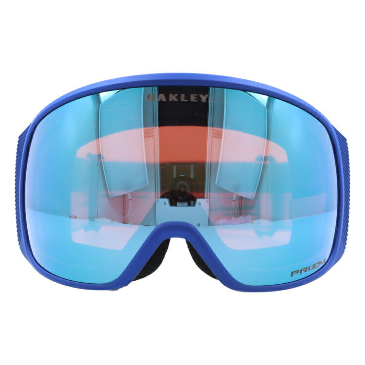 オークリー ゴーグル フライトトラッカー XL（L） プリズム スタンダードフィット OAKLEY FLIGHT TRACKER XL（L） OO7104-50 ブルー 球面ダブルレンズ 眼鏡対応 曇り止め スポーツ スノーボード スキー 紫外線 UVカット 雪 冬 ブランド