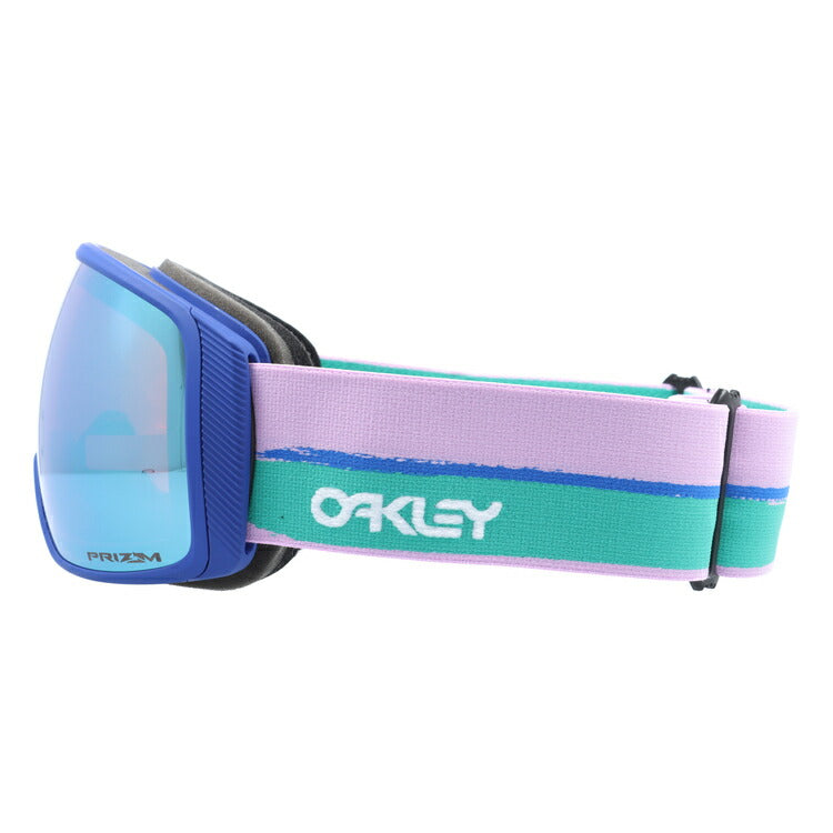 オークリー ゴーグル フライトトラッカー XL（L） プリズム スタンダードフィット OAKLEY FLIGHT TRACKER XL（L） OO7104-50 ブルー 球面ダブルレンズ 眼鏡対応 曇り止め スポーツ スノーボード スキー 紫外線 UVカット 雪 冬 ブランド