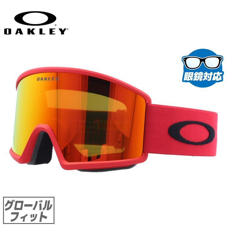 オークリー ゴーグル ターゲットライン L ミラーレンズ グローバルフィット（ユニバーサルフィット） OAKLEY TARGET LINE L OO7120-09 ユニセックス メンズ レディース スキー スノボ 眼鏡対応