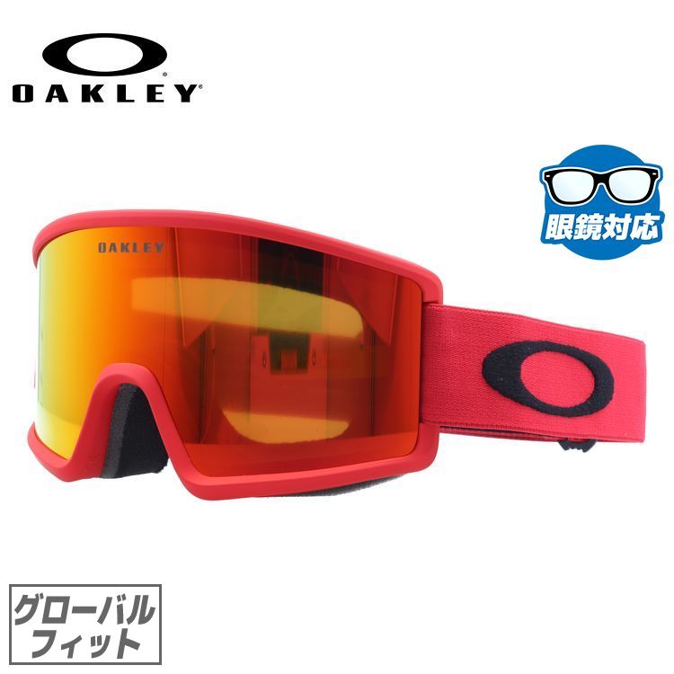 【訳あり】オークリー ゴーグル ターゲットライン M ミラーレンズ グローバルフィット（ユニバーサルフィット） OAKLEY TARGET LINE M OO7121-09 ユニセックス メンズ レディース スキー スノボ 眼鏡対応