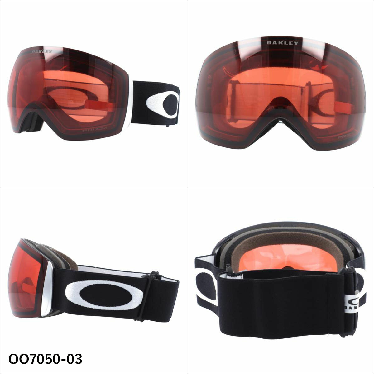 オークリー ゴーグル フライトデッキ XL プリズム ミラーレンズ レギュラーフィット（グローバルフィット）OAKLEY FLIGHT DECK XL（L） OO7050 全5カラー OO7050-03 OO7050-36 OO7050-A0 OO7050-C3 OO7050-C4 球面レンズ 眼鏡対応 曇りにくい ユニセックス メンズ レディース