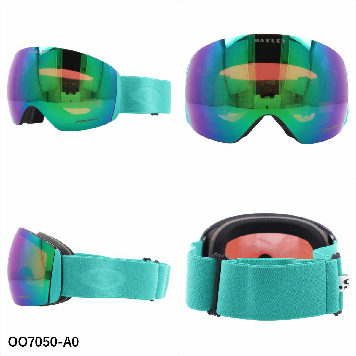 オークリー ゴーグル フライトデッキ XL プリズム ミラーレンズ レギュラーフィット（グローバルフィット）OAKLEY FLIGHT DECK XL（L） OO7050 全5カラー OO7050-03 OO7050-36 OO7050-A0 OO7050-C3 OO7050-C4 球面レンズ 眼鏡対応 曇りにくい ユニセックス メンズ レディース