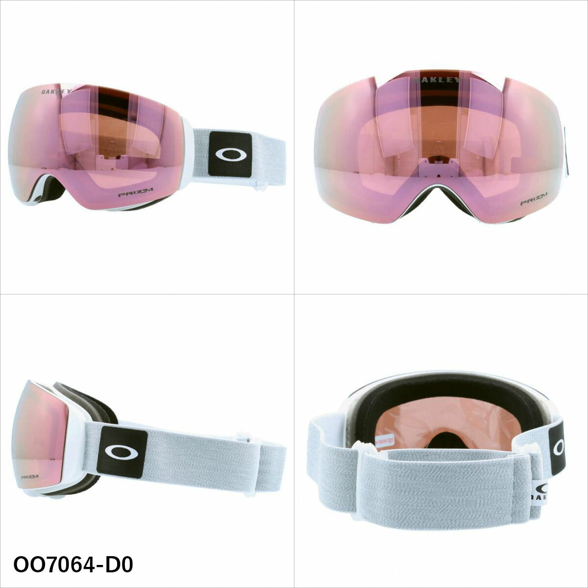 オークリー ゴーグル フライトデッキ XM プリズム ミラーレンズ レギュラーフィット OAKLEY FLIGHT DECK XM OO7064 全7カラー OO7064-85/OO7064-B3/OO7064-C0/OO7064-C1/OO7064-C2/OO7064-D0/OO7064-D3 球面レンズ 眼鏡対応 ユニセックス メンズ レディース