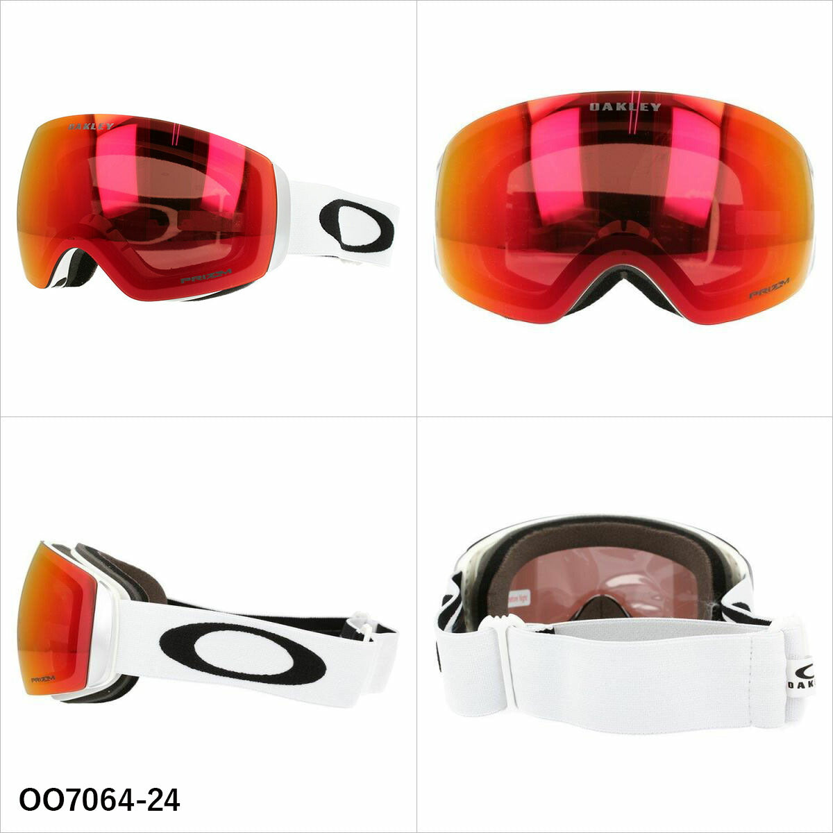 オークリー ゴーグル フライトデッキ XM プリズム ミラーレンズ レギュラーフィット（グローバルフィット） OAKLEY FLIGHT DECK XM OO7064 全5カラー OO7064-24/OO7064-83/OO7064-92/OO7064-98/OO7064-A0 球面レンズ 眼鏡対応 曇りにくい ユニセックス メンズ レディース