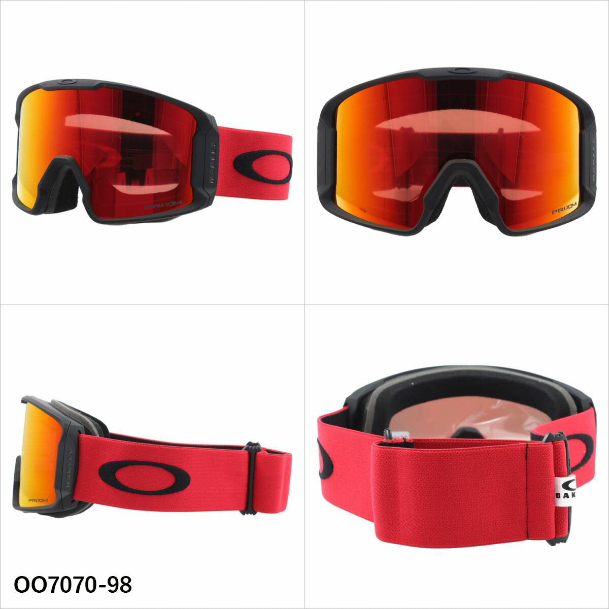オークリー ゴーグル ラインマイナー XL プリズム ミラーレンズ レギュラーフィット（グローバルフィット） OAKLEY LINE MINER XL OO7070-04/OO7070-65/OO7070-73/OO7070-92/OO7070-93/OO7070-98/OO7070-A1/OO7070-A6/OO7070-B4 平面レンズ ユニセックス メンズ レディース