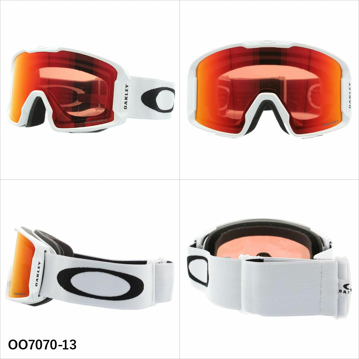 オークリー ゴーグル ラインマイナー XL プリズム ミラーレンズ レギュラーフィット（グローバルフィット） OAKLEY LINE MINER XL OO7070 全4カラー OO7070-02/OO7070-13/OO7070-14/OO7070-71 平面レンズ 眼鏡対応 曇りにくい ユニセックス メンズ レディース