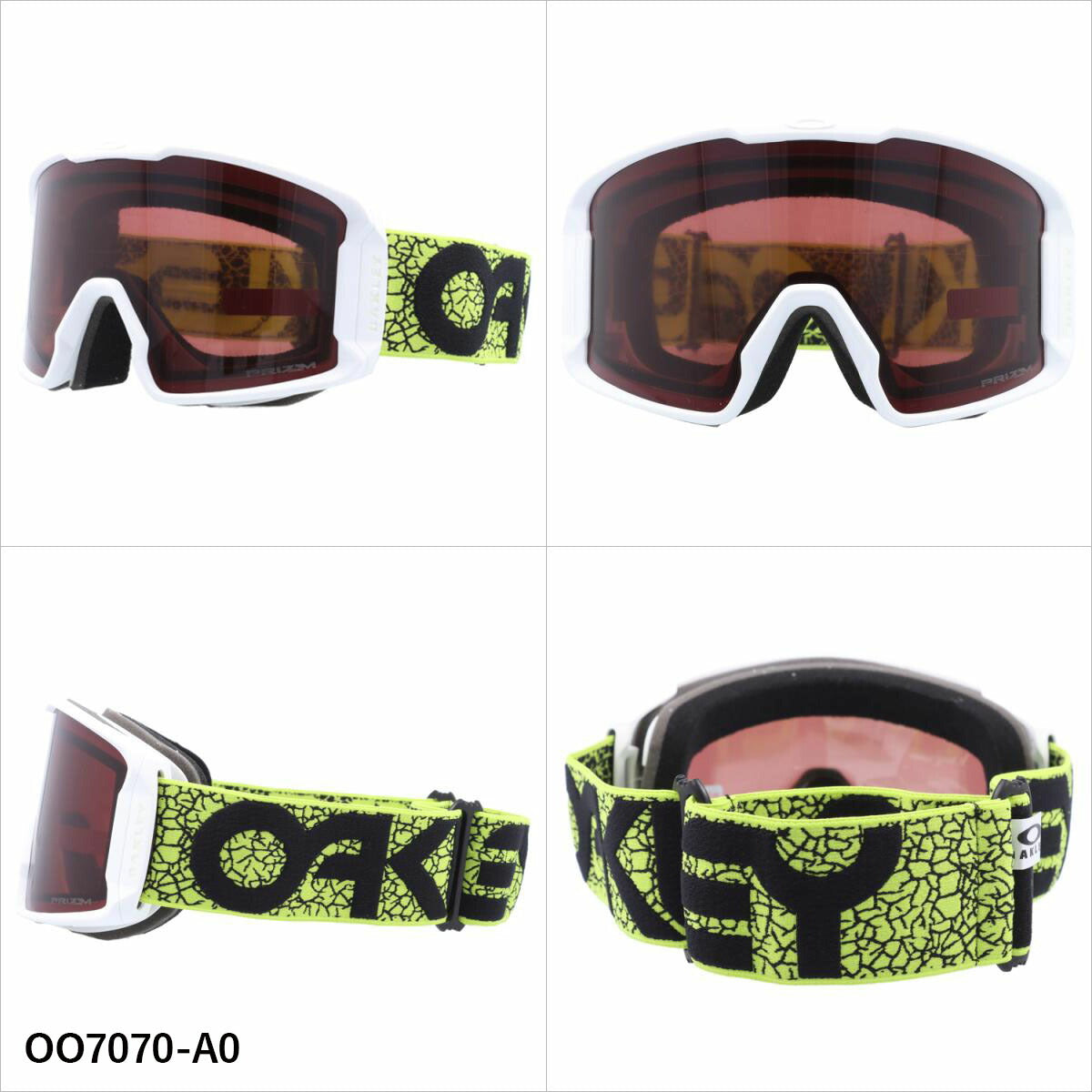 オークリー ゴーグル ラインマイナー XL プリズム ミラーレンズ レギュラーフィット（グローバルフィット） OAKLEY LINE MINER XL OO7070 全4カラー OO7070-96/OO7070-A0/OO7070-A3/OO7070-B2 平面レンズ 眼鏡対応 曇りにくい ユニセックス メンズ レディース