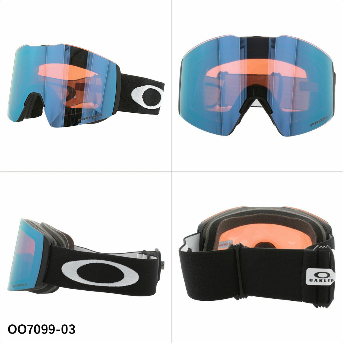 オークリー ゴーグル フォールライン XL プリズム ミラーレンズ レギュラーフィット（グローバルフィット） OAKLEY FALL LINE XL OO7099 全3カラー OO7099/OO7099/OO7099 平面レンズ 眼鏡対応 曇りにくい ユニセックス メンズ レディース