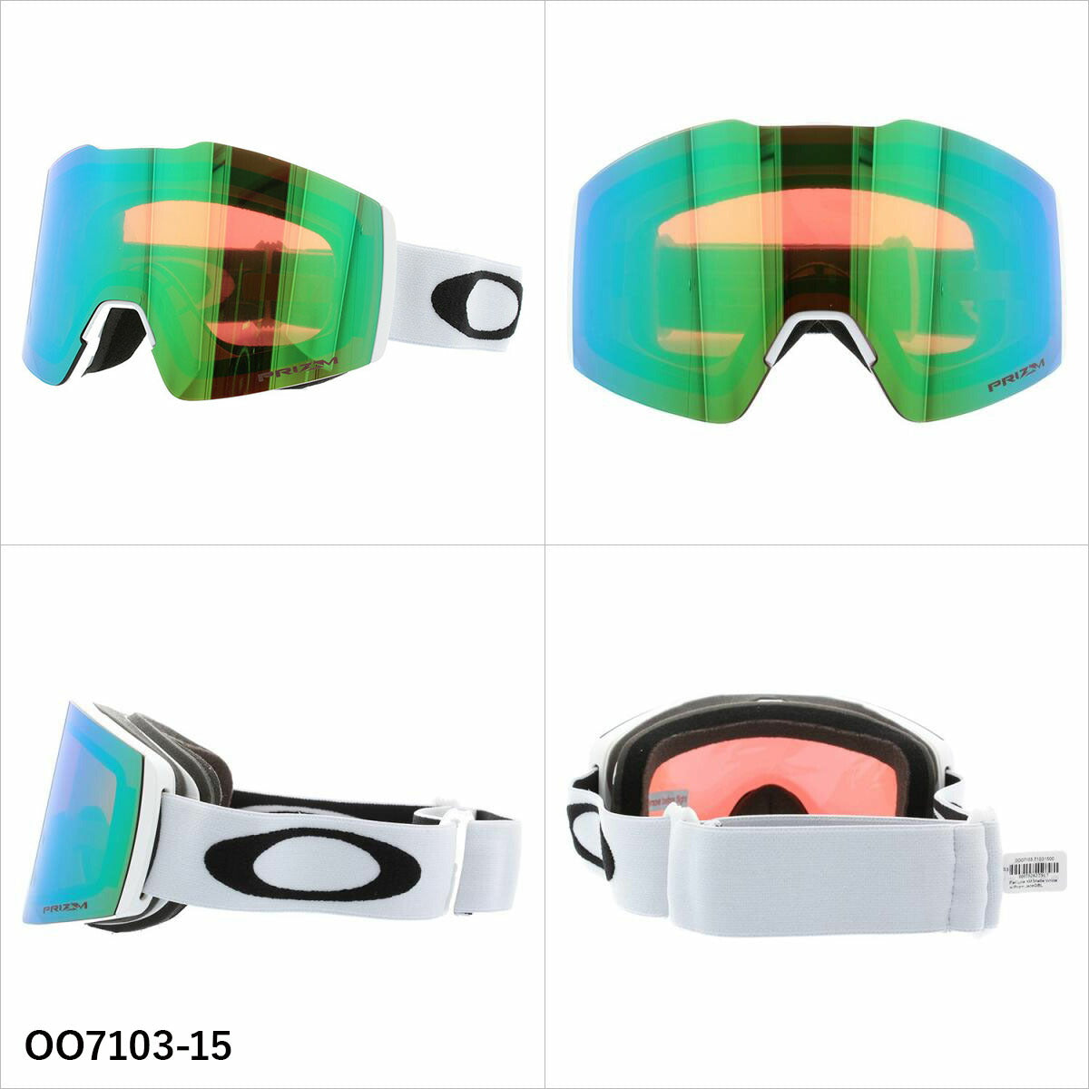オークリー ゴーグル フォールライン M プリズム ミラーレンズ レギュラーフィット（グローバルフィット） OAKLEY FALL LINE M OO7103 全5カラー OO7103/OO7103/OO7103/OO7103/OO7103 平面レンズ 眼鏡対応 曇りにくい ユニセックス メンズ レディース