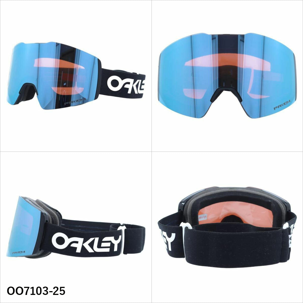 オークリー ゴーグル フォールライン M プリズム ミラーレンズ レギュラーフィット（グローバルフィット） OAKLEY FALL LINE M OO7103 全5カラー OO7103/OO7103/OO7103/OO7103/OO7103 平面レンズ 眼鏡対応 曇りにくい ユニセックス メンズ レディース