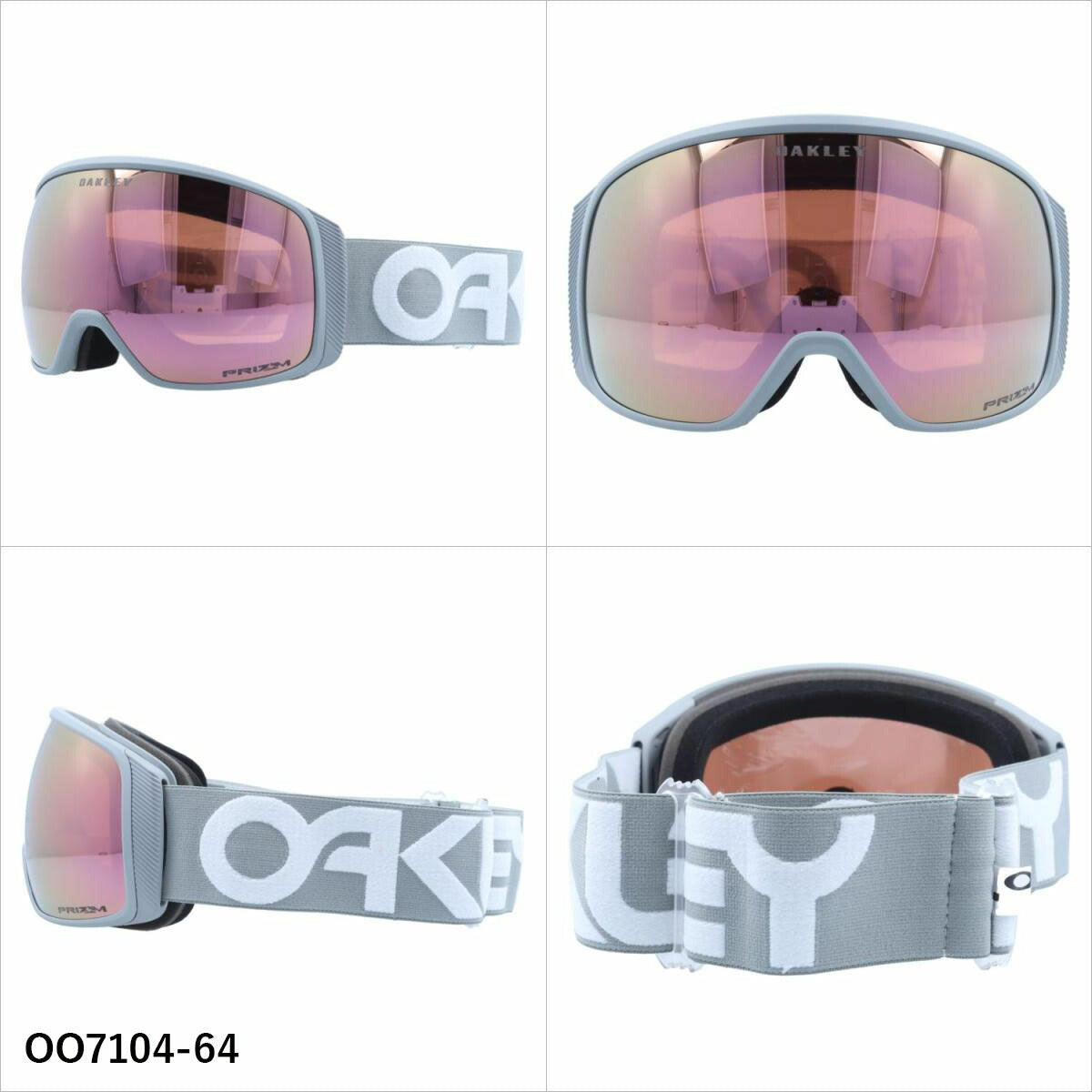 オークリー ゴーグル フライトトラッカー XL プリズム ミラーレンズ レギュラーフィット（グローバルフィット） OAKLEY FLIGHT TRACKER XL OO7104 全3カラー OO7104-22/OO7104-40/OO7104-63/OO7104-64 球面レンズ 眼鏡対応 曇りにくい ユニセックス メンズ レディース