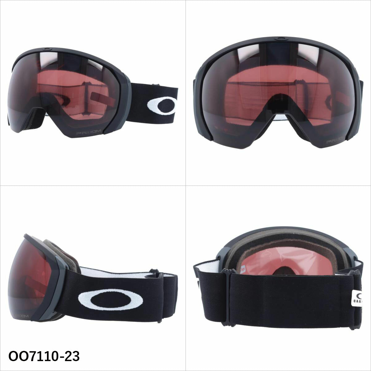 オークリー ゴーグル フライトパス XL プリズム ミラーレンズ レギュラーフィット（グローバルフィット） OAKLEY FLIGHT PATH XL OO7110 全4カラー OO7110-01/OO7110-08/OO7110-23/OO7110-27 球面レンズ 眼鏡対応 曇りにくい ユニセックス メンズ レディース