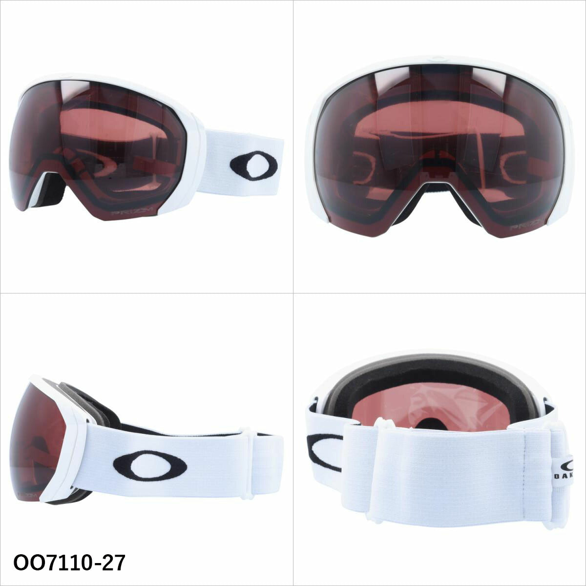 オークリー ゴーグル フライトパス XL プリズム ミラーレンズ レギュラーフィット（グローバルフィット） OAKLEY FLIGHT PATH XL OO7110 全4カラー OO7110-01/OO7110-08/OO7110-23/OO7110-27 球面レンズ 眼鏡対応 曇りにくい ユニセックス メンズ レディース