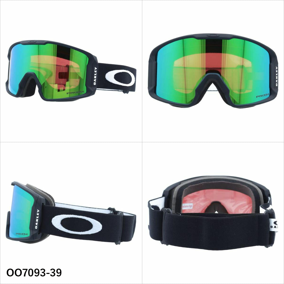 オークリー ゴーグル ラインマイナー XM プリズム ミラーレンズ レギュラーフィット OAKLEY LINE MINER XM OO7093 全3カラー OO7093-04/OO7093-39/OO7093-67 女性/小顔の男性向けサイズ 平面レンズ 曇りにくい 眼鏡対応 ユニセックス メンズ レディース