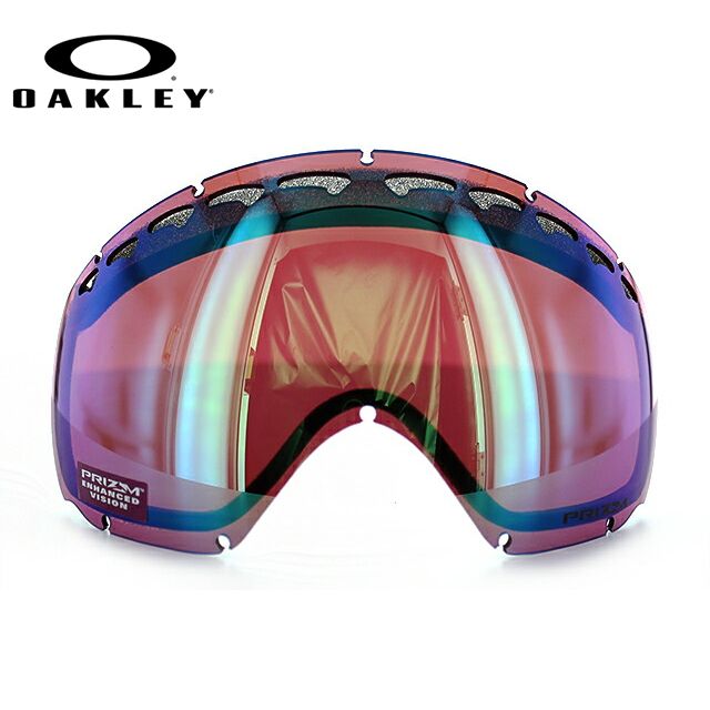 【訳あり】オークリー OAKLEY CROWBAR ゴーグル スノーゴーグル 交換用レンズ スペアレンズ クローバー 59-795 プリズムレンズ メット対応 メンズ レディース スキーゴーグル スノーボードゴーグル ギフト プレゼント