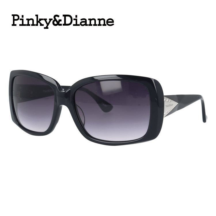 【訳あり】ピンキー＆ダイアン サングラス アジアンフィット Pinky＆Dianne PD2304-1 60サイズ スクエア型 ユニセックス メンズ レディース