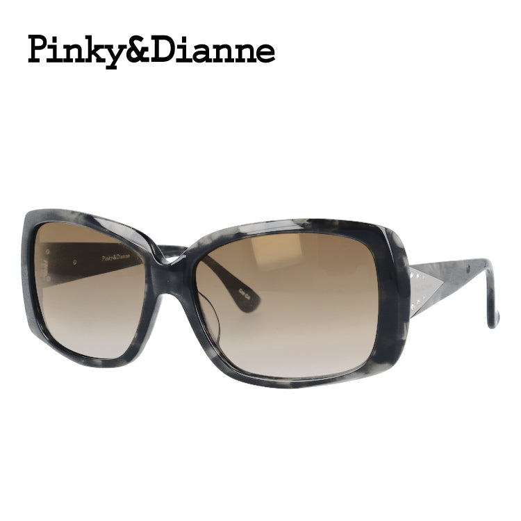 【訳あり】ピンキー＆ダイアン サングラス アジアンフィット Pinky＆Dianne PD2304-4 60サイズ スクエア型 ユニセックス メンズ レディース
