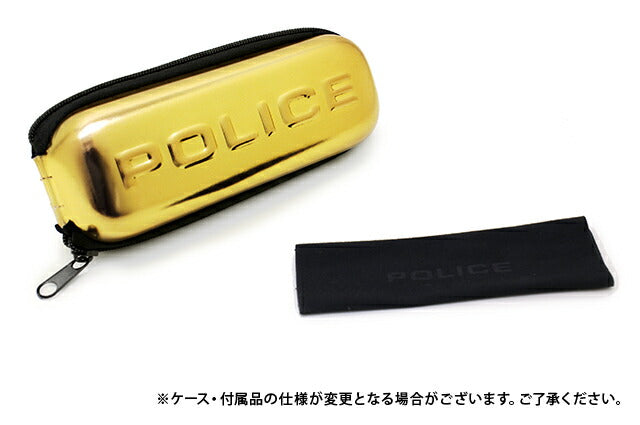 ポリス サングラス POLICE S8687J 300X 62 ホワイトゴールド ブラウン/ライトグレーグラデーション シルバーミラー アジアンフィット メンズ UVカット ラッピング無料