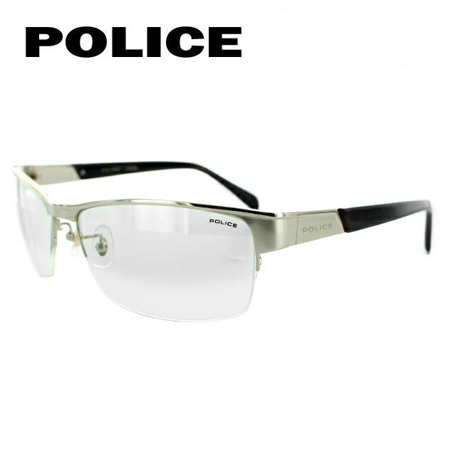 ポリス サングラス POLICE S8687J 300X 62 ホワイトゴールド ブラウン/ライトグレーグラデーション シルバーミラー アジアンフィット メンズ UVカット ラッピング無料