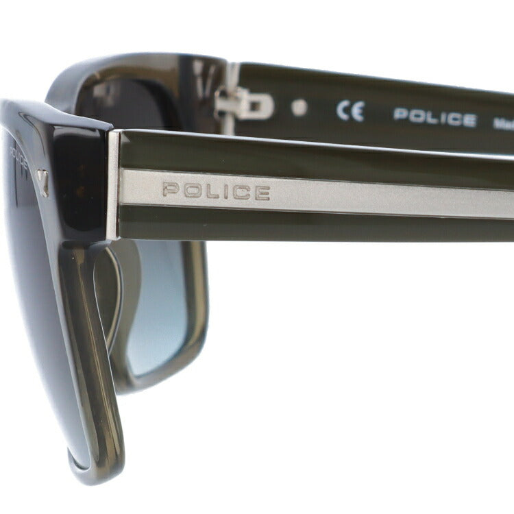【国内正規品】ポリス サングラス レギュラーフィット POLICE SPL165M 06S9 55サイズ スクエア メンズ UVカット ラッピング無料