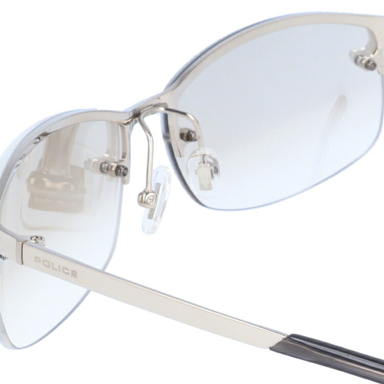 【訳あり】【国内正規品】ポリス サングラス ミラーレンズ POLICE SPL917J 583X 61サイズ スクエア ユニセックス メンズ レディース ラッピング無料