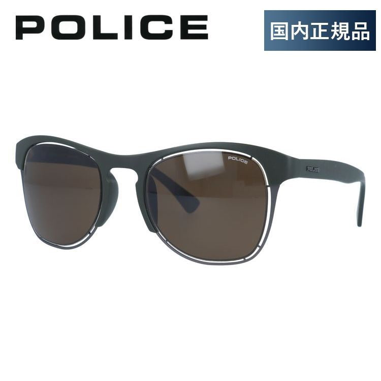 【国内正規品】ポリス サングラス オフサイド1 レギュラーフィット POLICE OFFSIDE1 S1954M 9FBM 51サイズ ウェリントン ユニセックス メンズ レディース