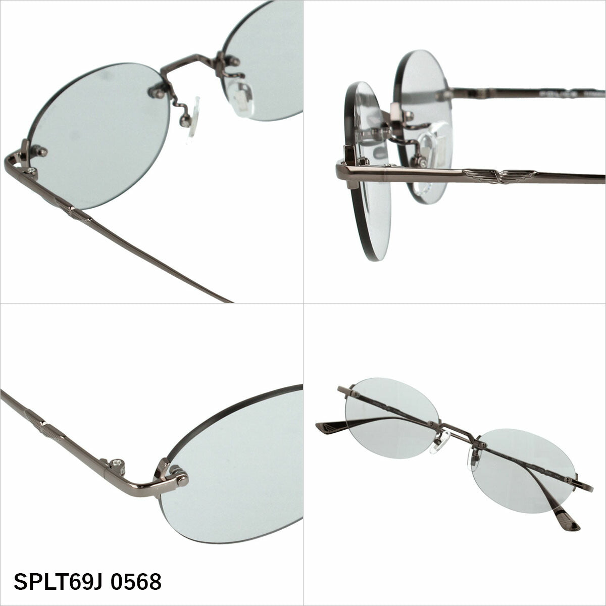 ポリス サングラス アジアンフィット（フルフィット） 調整可能ノーズパッド（クリングス） POLICE SPLT69J 51サイズ 全4カラー オーバル型 ユニセックス メンズ レディース