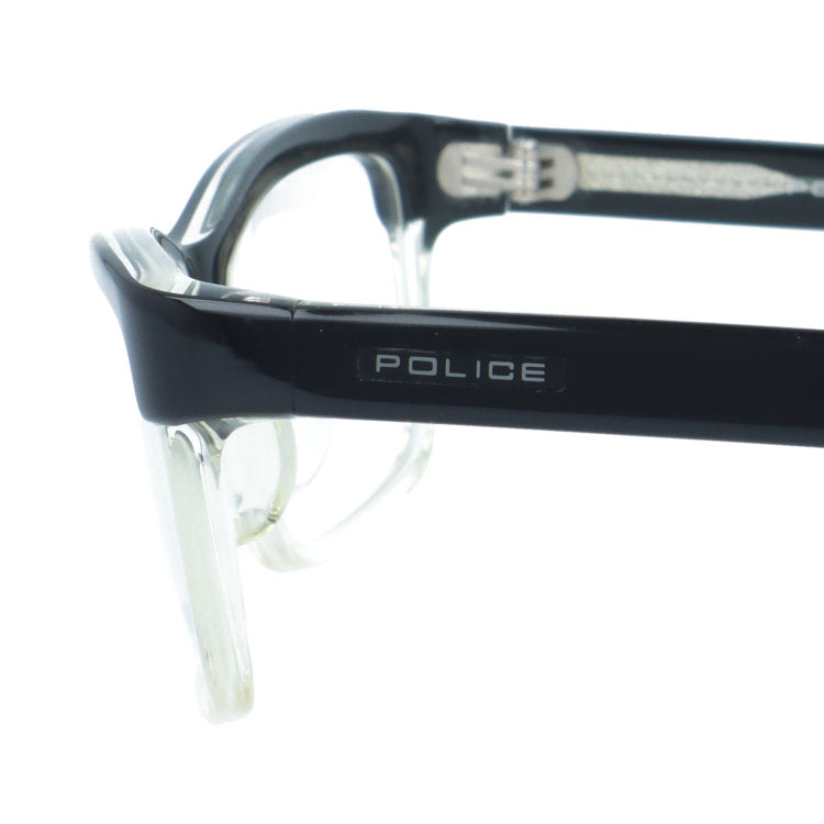 訳あり ポリス メガネフレーム 伊達メガネ アジアンフィット POLICE V1905J 03KJ 54サイズ スクエア型 アウトレット ユニセックス メンズ レディース