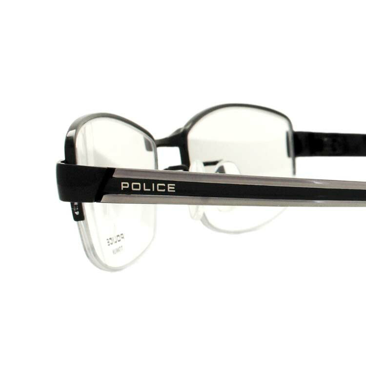 【国内正規品】ポリス 眼鏡 伊達メガネ POLICE VPL755J 全4カラー 52サイズ スクエア ラッピング無料