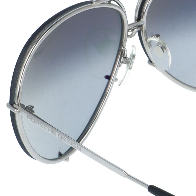 【訳あり・店頭展示品/付属品なし/外箱なし】 ポルシェデザイン サングラス ミラーレンズ PORSCHE DESIGN P8978 B 66サイズ ティアドロップ型 スペアレンズ付き アウトレット品 ユニセックス メンズ レディース