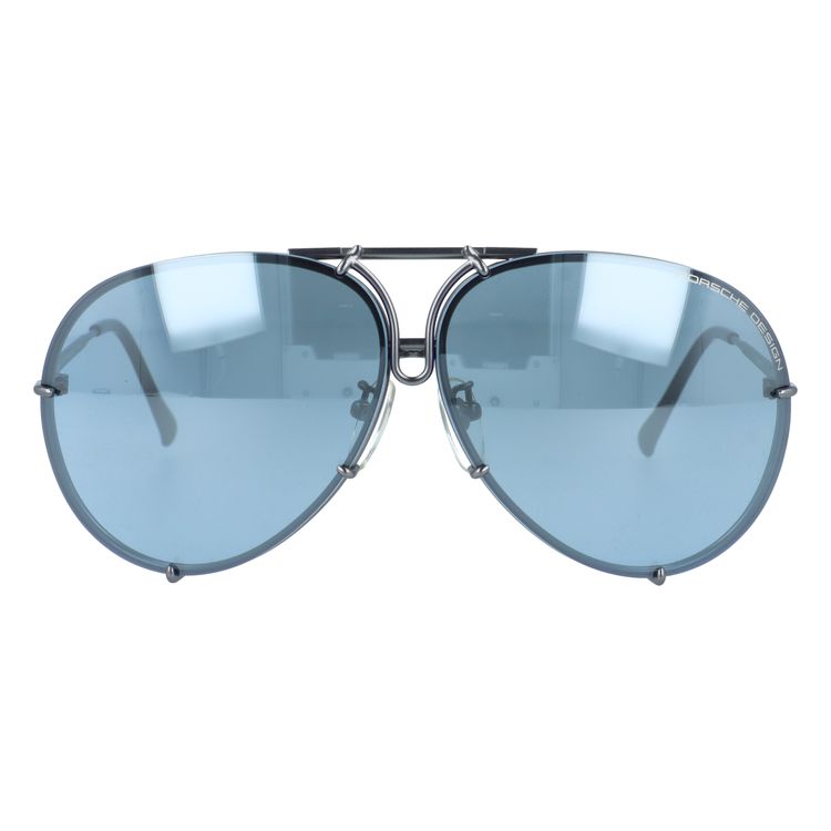 【訳あり・店頭展示品/付属品なし/外箱なし】 ポルシェデザイン サングラス ミラーレンズ PORSCHE DESIGN P8978 C 66サイズ ティアドロップ型 スペアレンズ付き アウトレット品 ユニセックス メンズ レディース