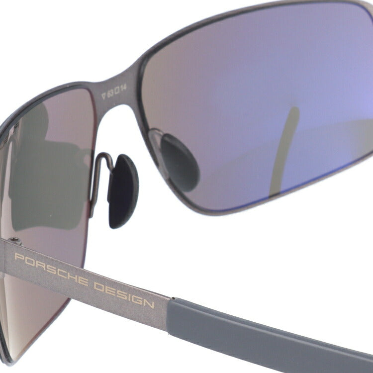 【国内正規品】ポルシェデザイン サングラス PORSCHE DESIGN P8565-C-63 マットガンメタル/グレー メンズ メンズ UVカット ラッピング無料