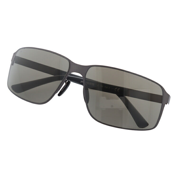 【国内正規品】ポルシェデザイン サングラス PORSCHE DESIGN P8565-C-63 マットガンメタル/グレー メンズ メンズ UVカット ラッピング無料