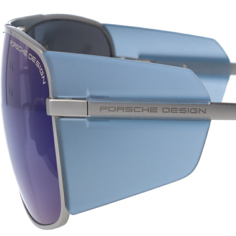 【国内正規品】ポルシェデザイン サングラス ミラーレンズ PORSCHE DESIGN P8593-D 64サイズ ウェリントン型 メンズ UVカット ラッピング無料