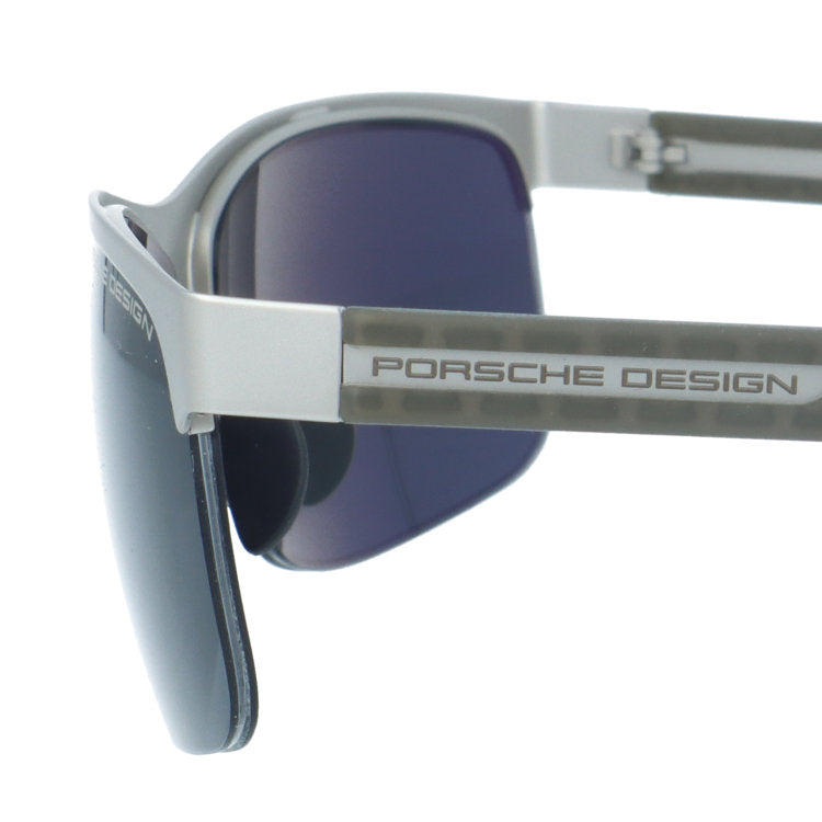 訳あり ポルシェデザイン サングラス PORSCHE DESIGN P8584 D 64サイズ スクエア型 ユニセックス メンズ レディース