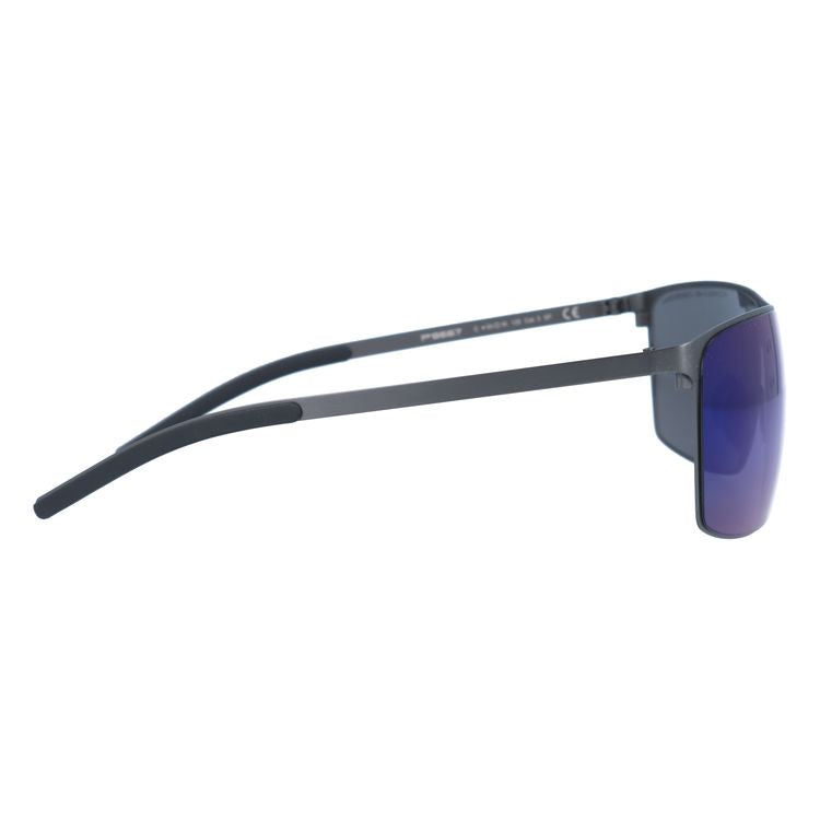 【国内正規品】ポルシェデザイン サングラス ミラーレンズ PORSCHE DESIGN P8667 C 64サイズ スクエア ユニセックス メンズ レディース