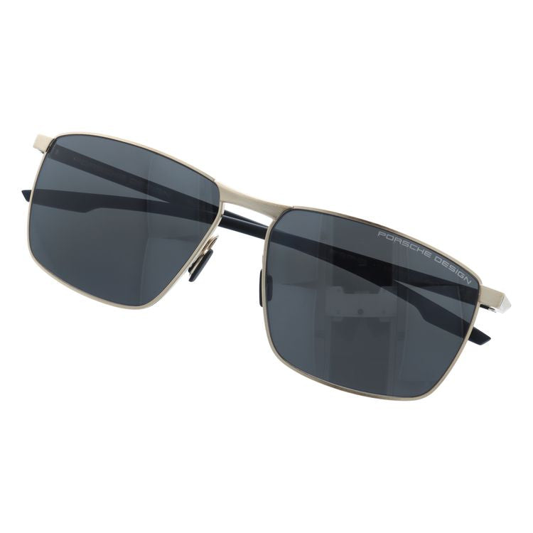 【国内正規品】ポルシェデザイン サングラス 偏光サングラス ミラーレンズ PORSCHE DESIGN P8948 C 61サイズ スクエア型 ユニセックス メンズ レディース イタリア製