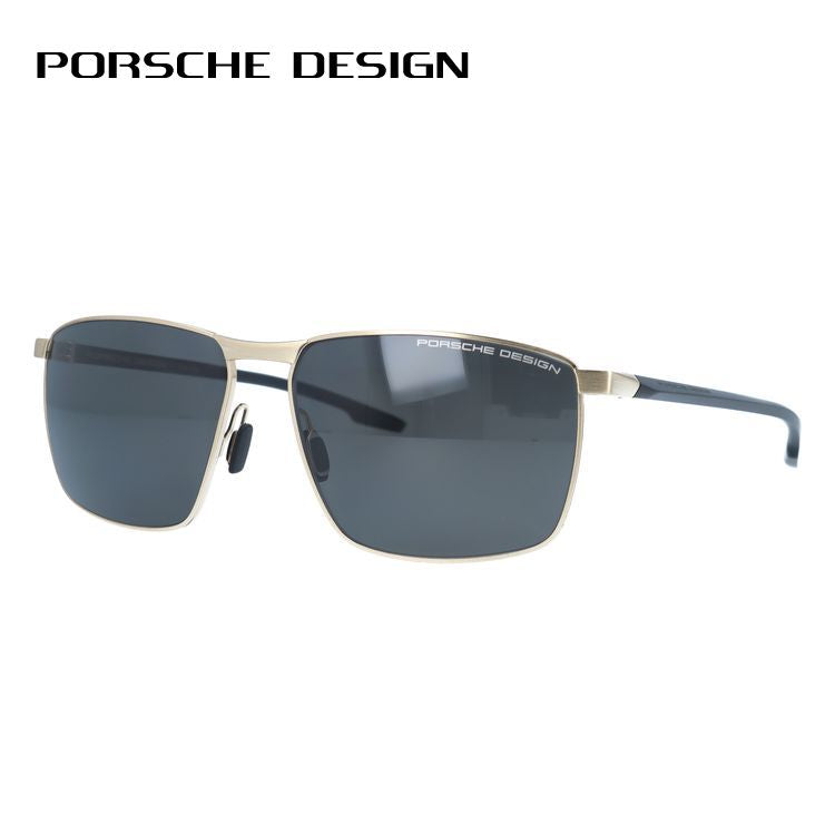 【国内正規品】ポルシェデザイン サングラス 偏光サングラス ミラーレンズ PORSCHE DESIGN P8948 C 61サイズ スクエア型 ユニセックス メンズ レディース イタリア製