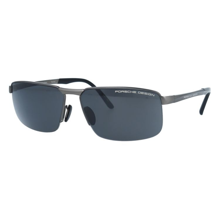 【国内正規品】ポルシェデザイン サングラス PORSCHE DESIGN P8917 C 63サイズ スクエア型 ユニセックス メンズ レディース