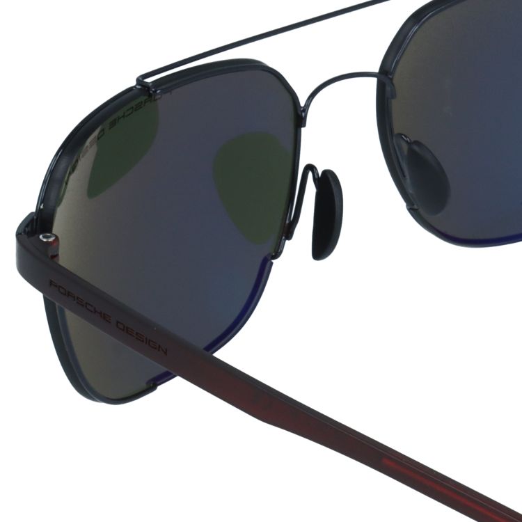 【訳あり】【国内正規品】ポルシェデザイン サングラス ミラーレンズ PORSCHE DESIGN P8922 D 59サイズ ウェリントン型 ユニセックス メンズ レディース